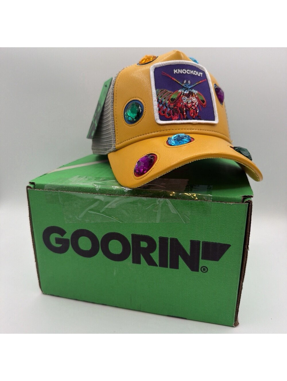 Goorin Bros Friday Drop Little Mac Knockout Mantis Snapback Trucker Hat NWT
